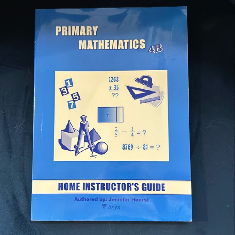 Primary mathematics 4B