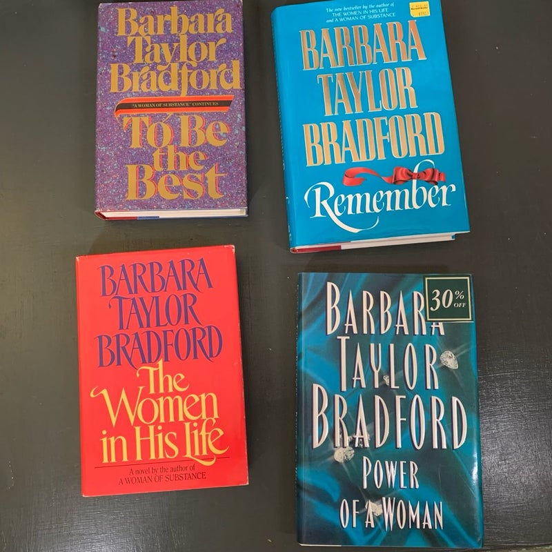 Barbara Taylor Bradford 4-book Bundle