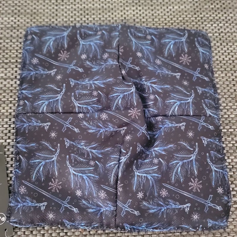 Owlcrate exclusive bowl cozy inspired by the Iron Fey Series 
