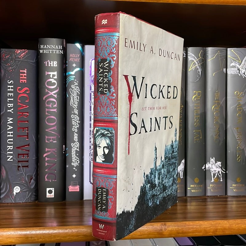 Wicked Saints - 1st edition signed 