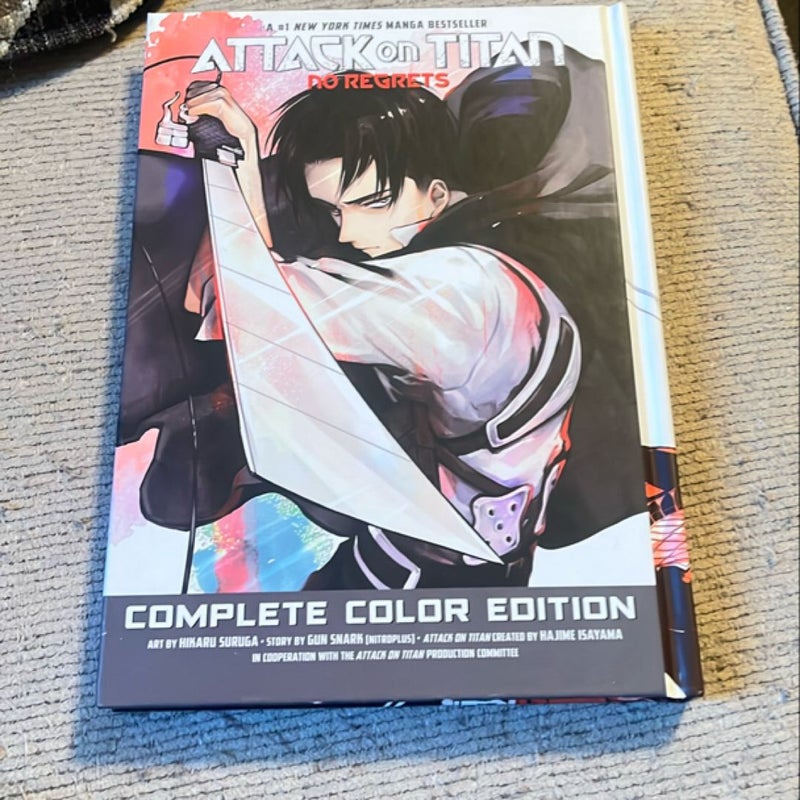 Attack on Titan: No Regrets Complete Color Edition