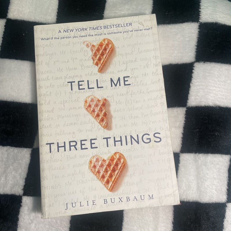 Tell Me Three Things x2 K