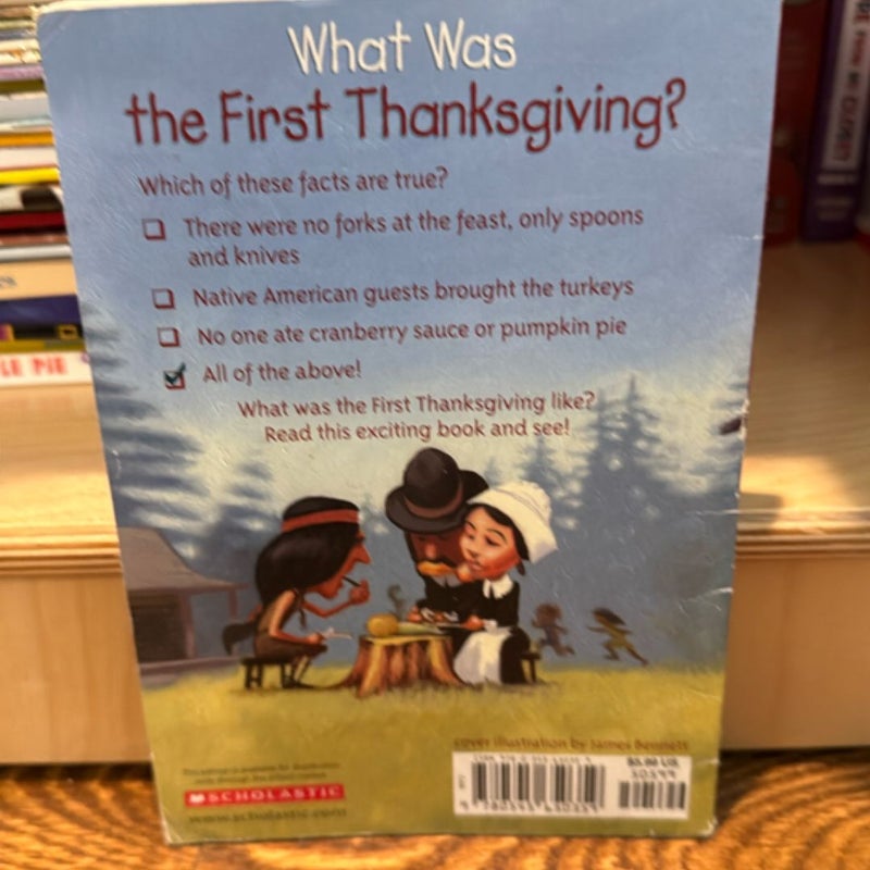 What Was the First Thanksgiving?