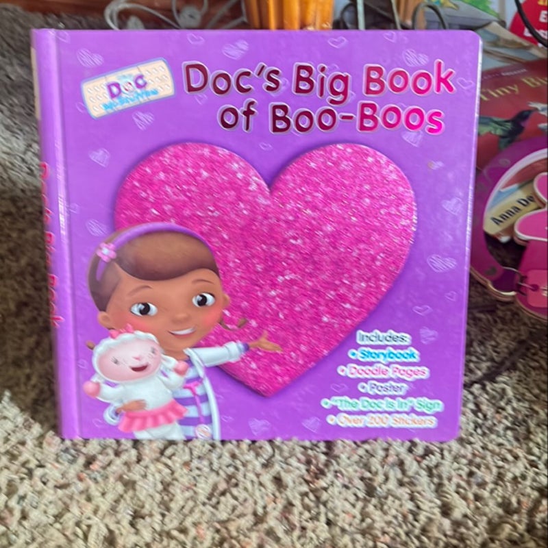 Doc Mcstuffins Doc's Big Book of Boo-Boos