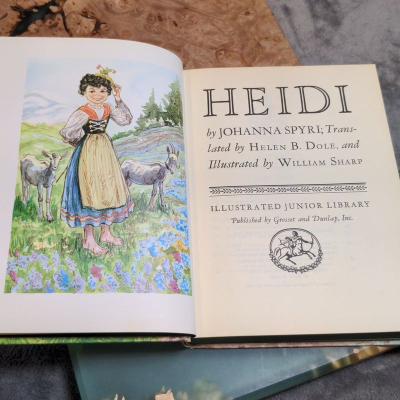 Heidi (Vintage Illustrated Junior Library)