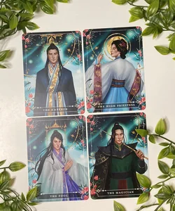FairyLoot Tarot Cards The High Priestess, Emperor, Fool & Magician (Daughter of the Moon Goddess) 