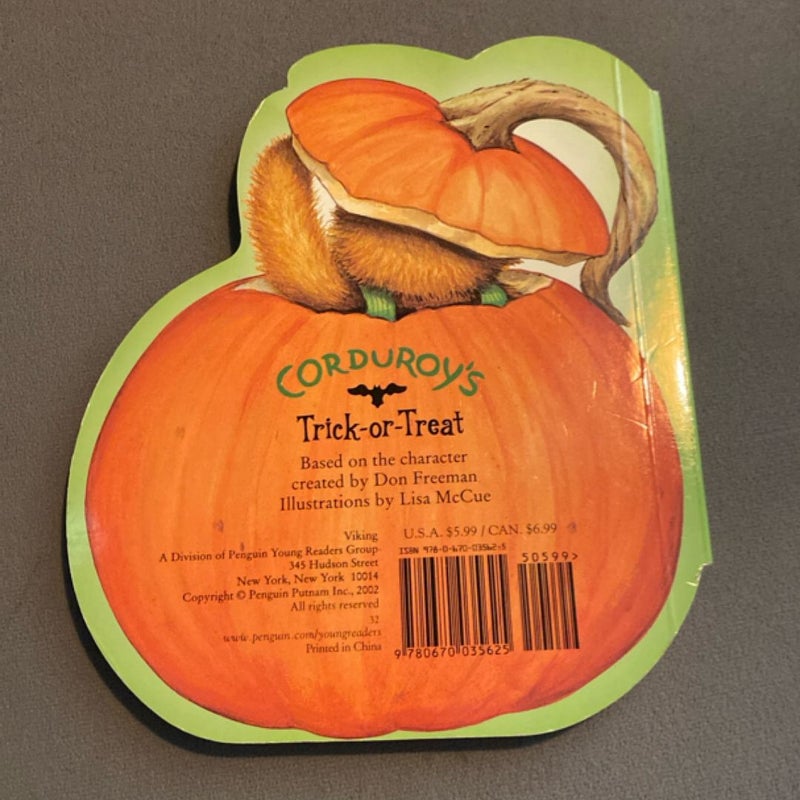 Corduroy's Trick or Treat