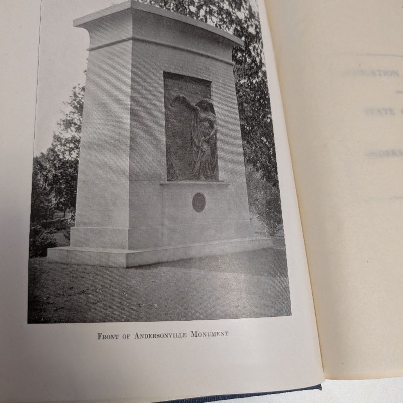 Dedication of Monument Erected by the State of New York At Andersonville Georgia 1914