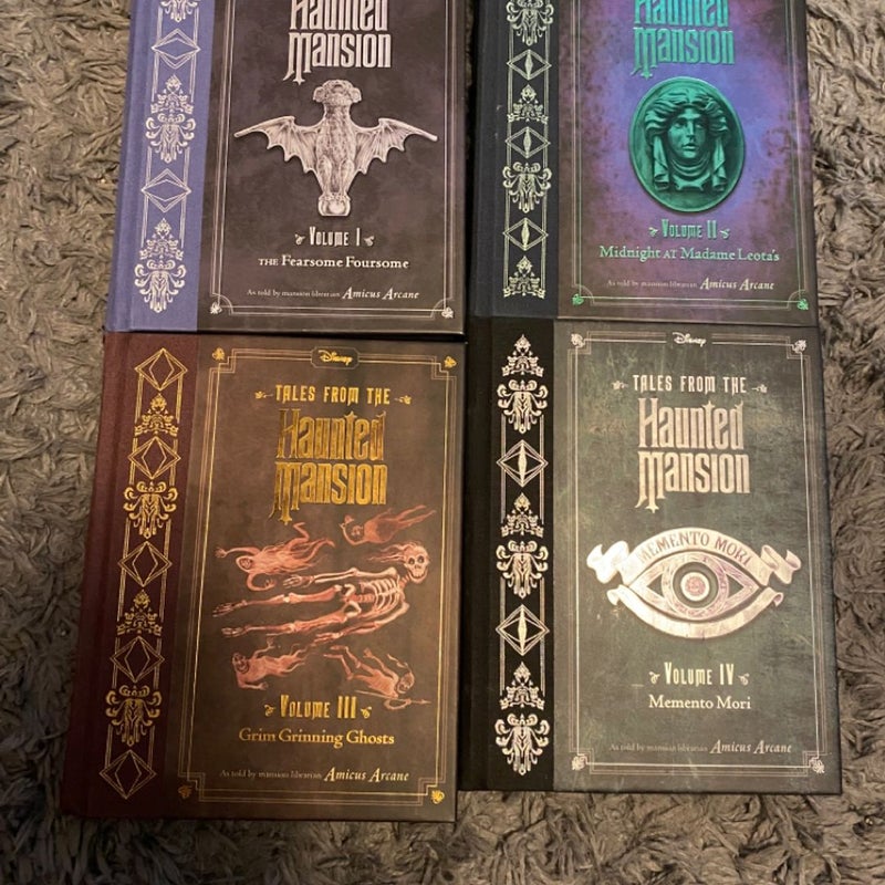 Disney’s Tales From the Haunted Mansion short story collection set