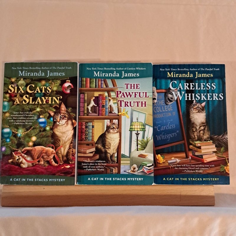 A Cat in the Stacks Mystery Bundle #3