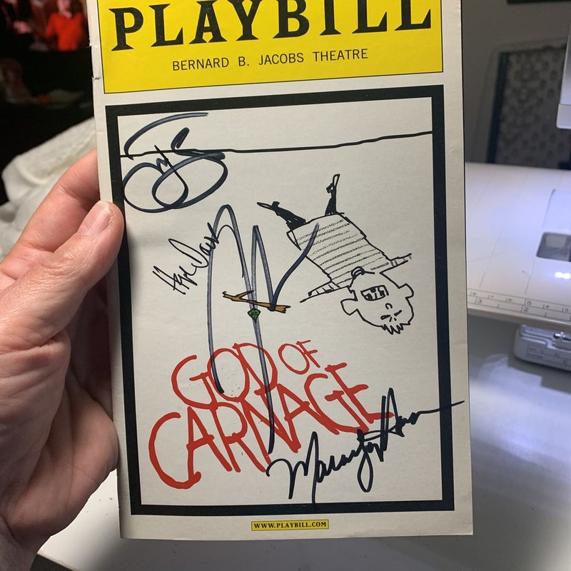 God of Carnage playbill