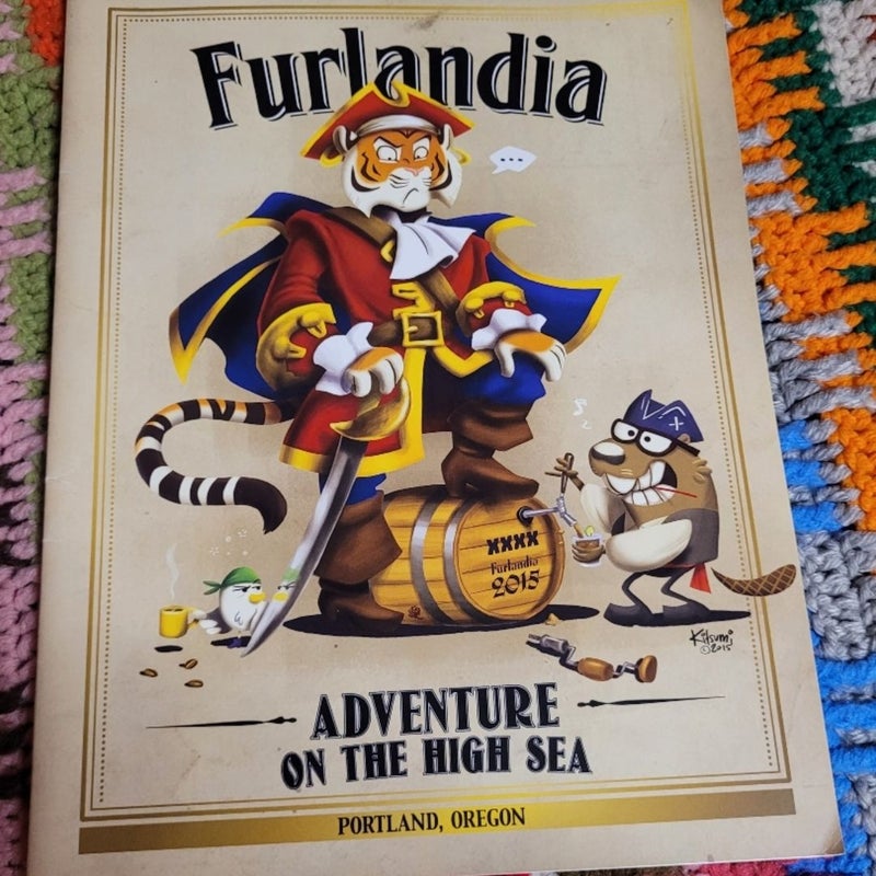 Furlandia Furries Furry Convention 2015 Con book