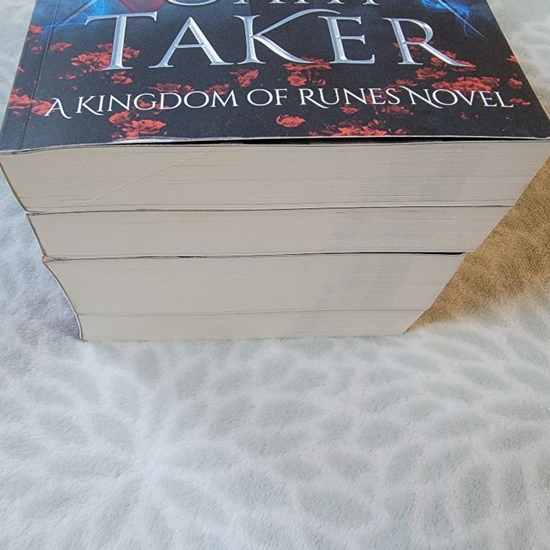 A Kingdom of Runes Series by Audrey Grey Fantasy Romance Books Novel Bundle Lot