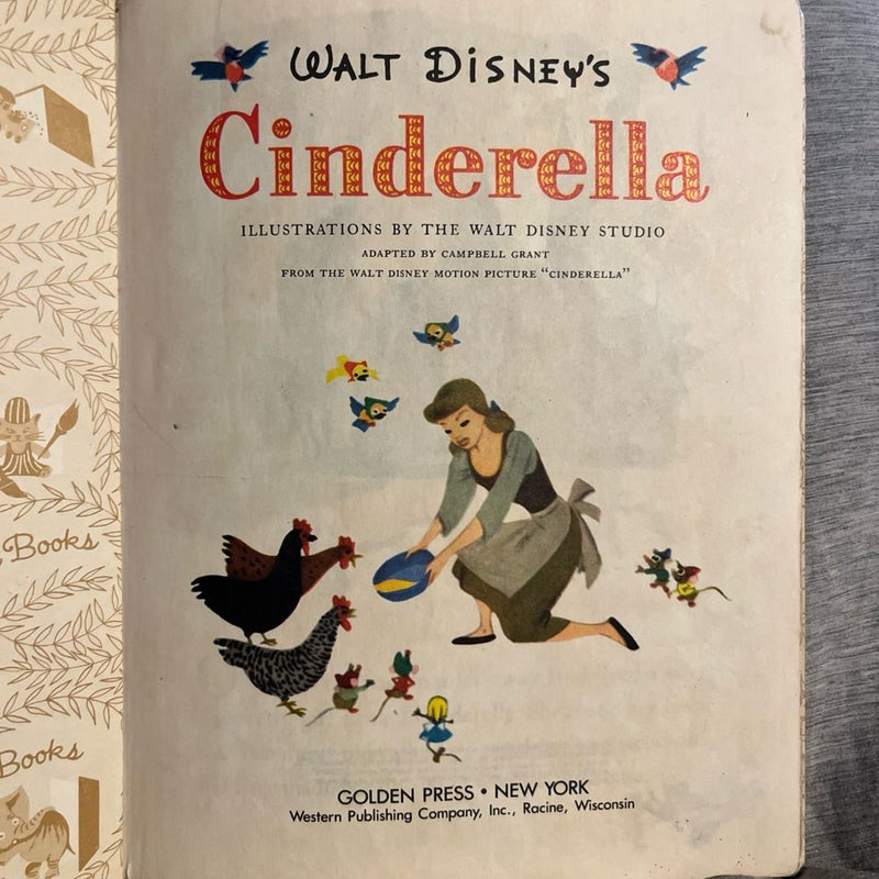 Walt Disney’s Cinderella *Vintage 1950*