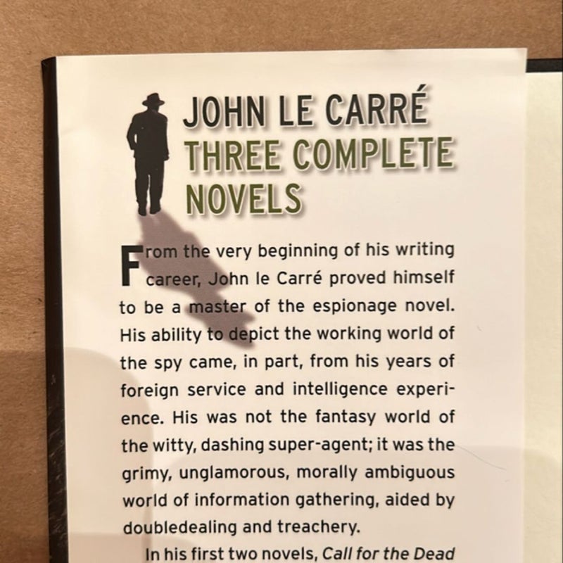 John Le Carré Three Novels: Call For The Dead, A Murder of Quality, The Spy Who Came In From The Cold