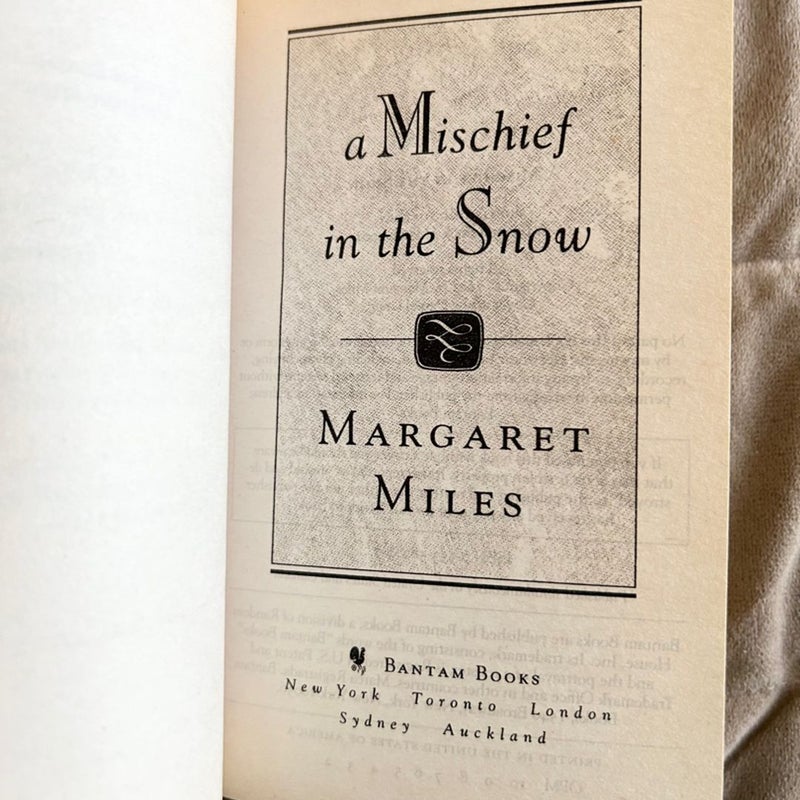 A Mischief in the Snow Ex Lib 1509