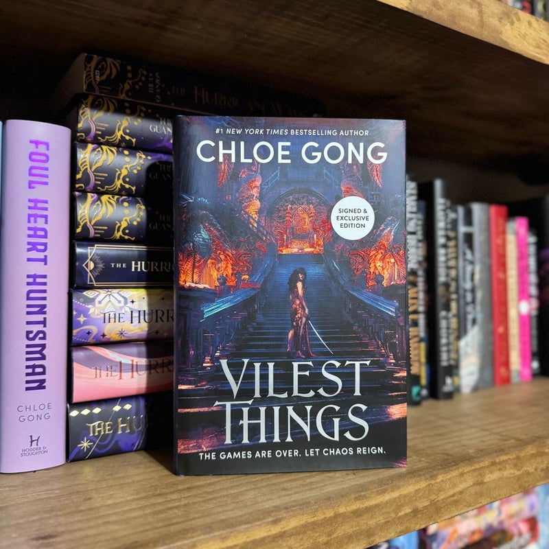 Vilest Things (SIGNED)