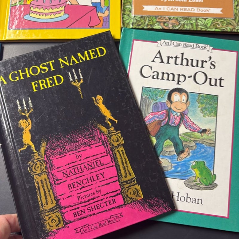 Lot 8 I Can Read Books HC 