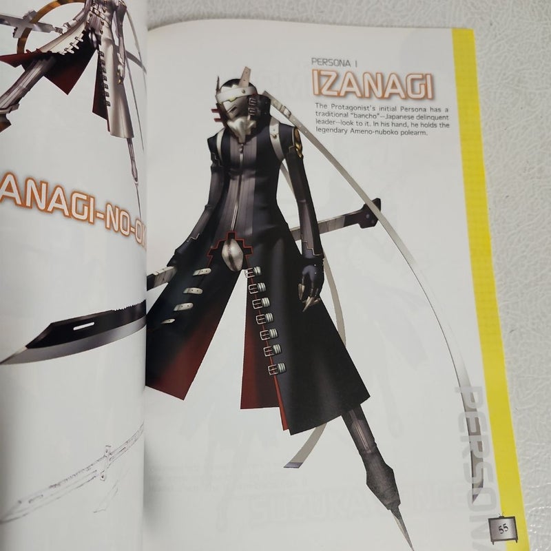 Persona 4 Visual Data Art Book Shin Megami Tensei