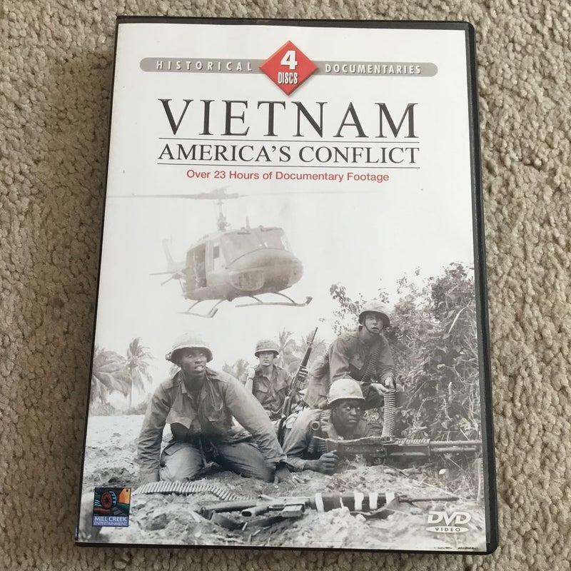 Vietnam America’s Conflict 4 DVD set