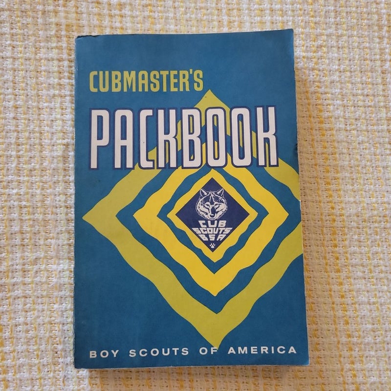 Vintage Boys Scouts Cubmaster's Packbook - 1969