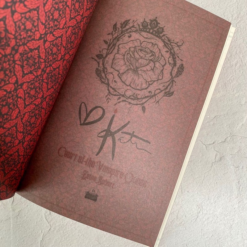 Bookish Box Court of the Vampire Queen