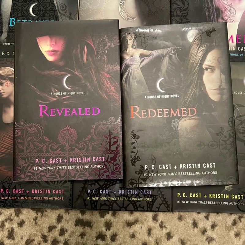 COMPLETE House of Night Series #1-12