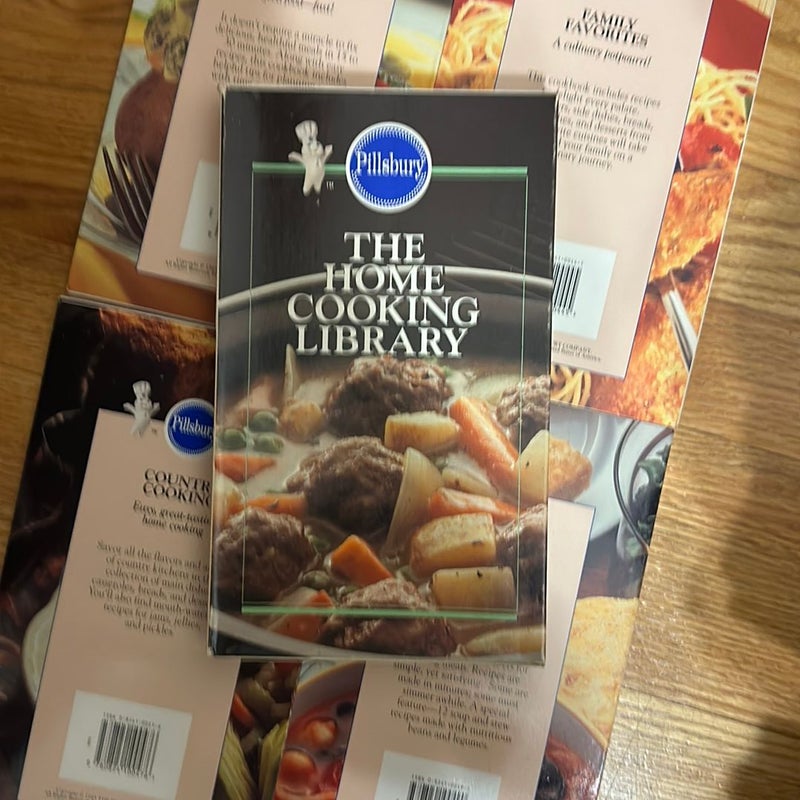 Set of 4 Pillsbury cookbooks