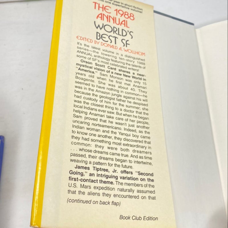 The 1988 Annual Worlds Best SF