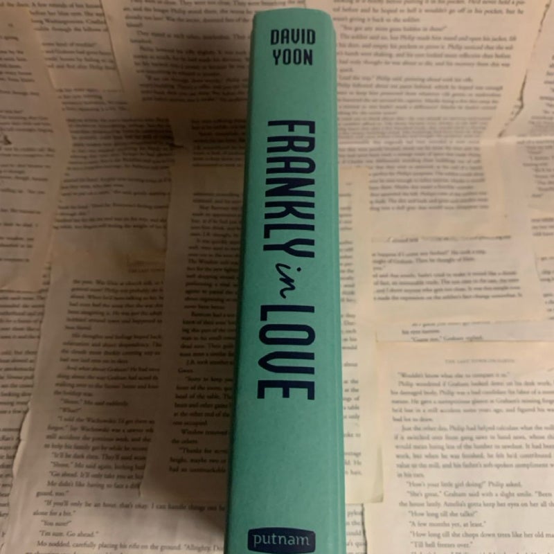 SPRAYED EDGES: Frankly in love 
