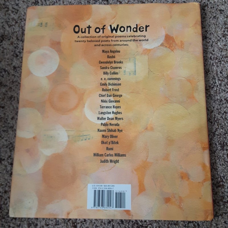 Out of Wonder: Poems Celebrating Poets