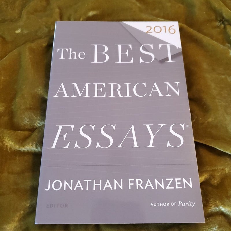 The Best American Essays 2016