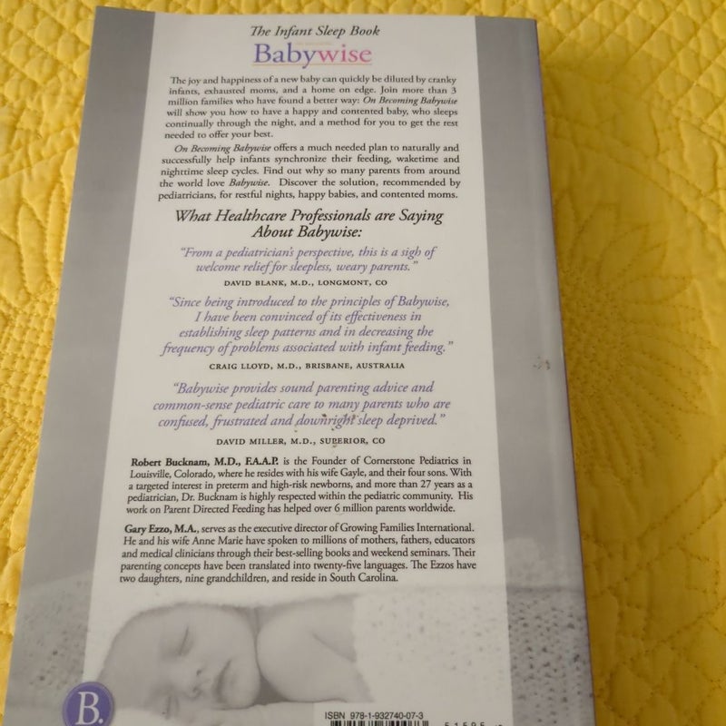 On Becoming Baby Wise - 25th Anniversary Edition