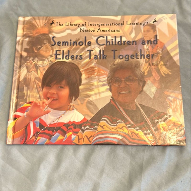 Seminole Children and Elders Talk Together