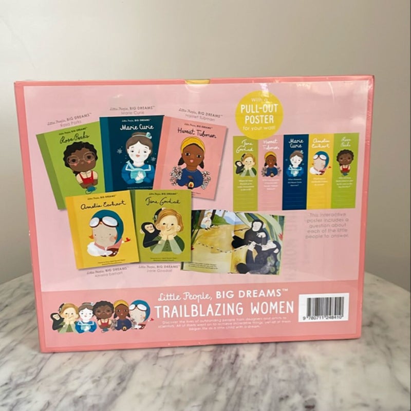 Little People Big Dreams: Trailblazing Women Gift Set