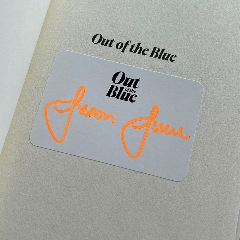 Out of the Blue SIGNED DazzlingBookishShop Edition