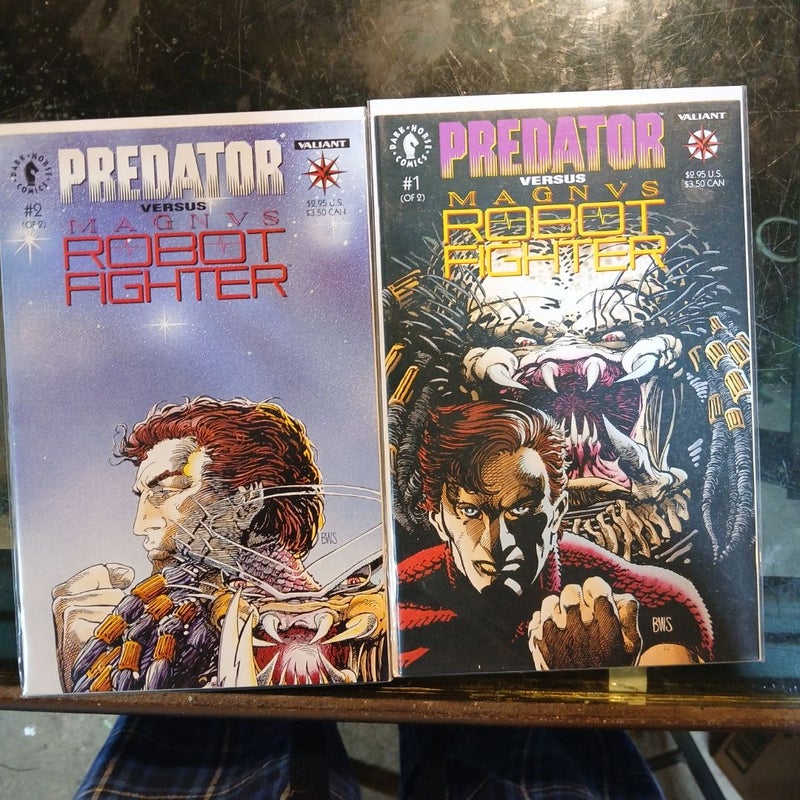 Predator. Vs Robot Fighter set