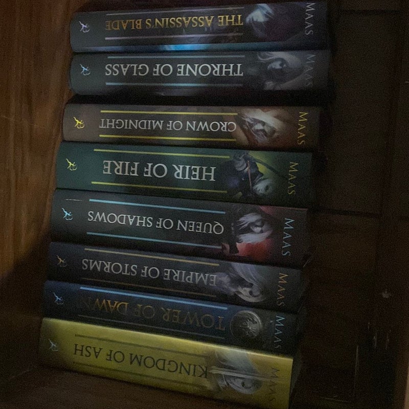 Throne of Glass Set- original covers