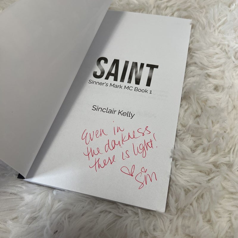 Saint (Story of My Life Special Edition) Signed