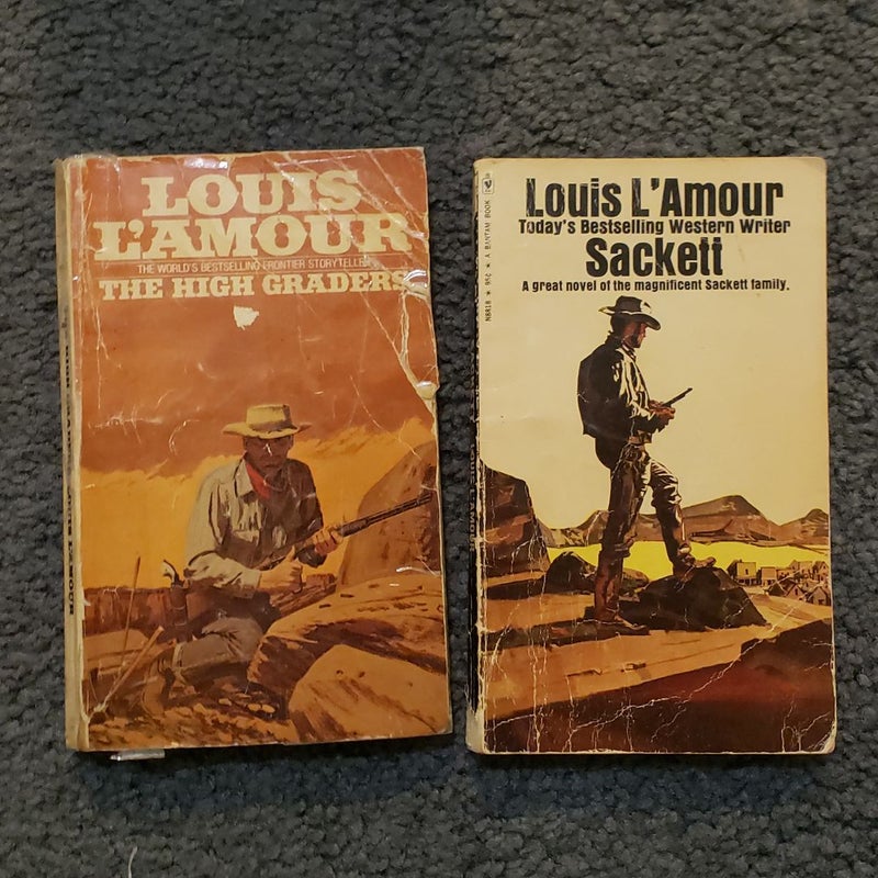 15 Louis L'Amour books (SEE DESCRIPTION) 