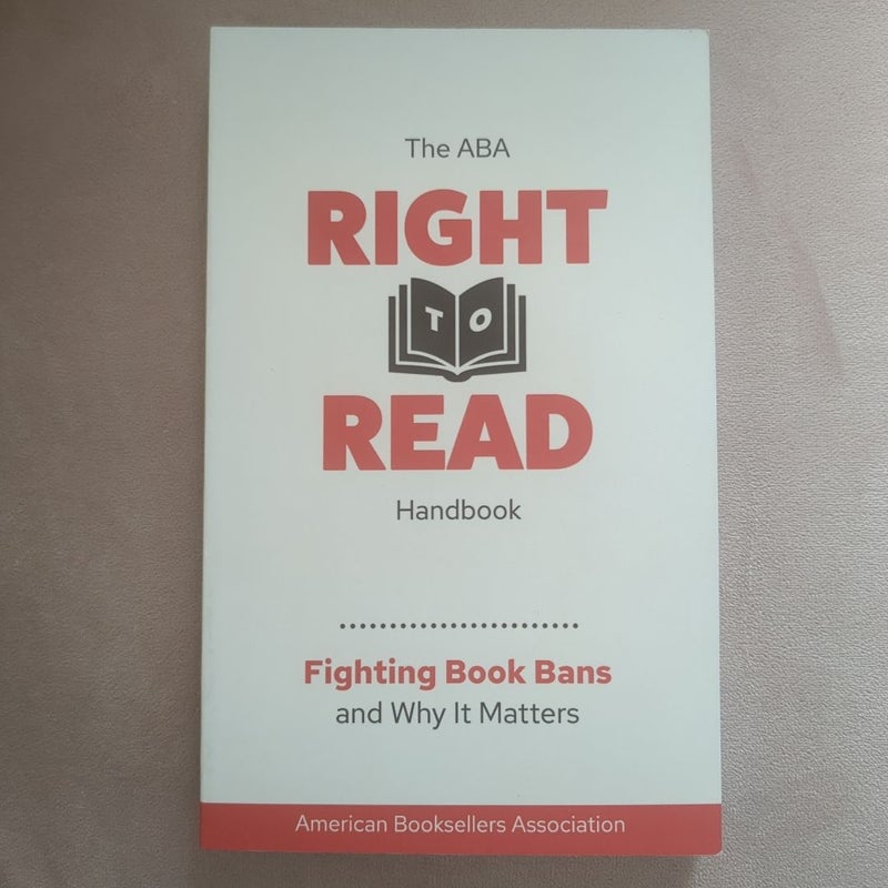 The ABA Right to Read Handbook 