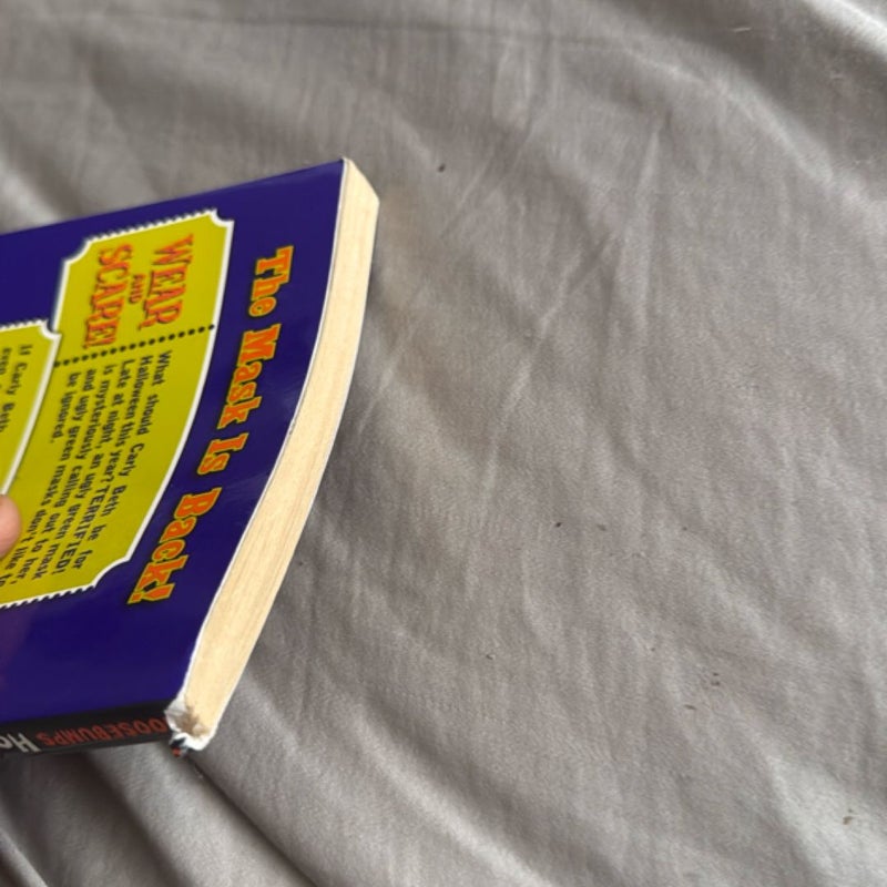 Goosebumps Horrorland the scream of the haunted mask First Edition