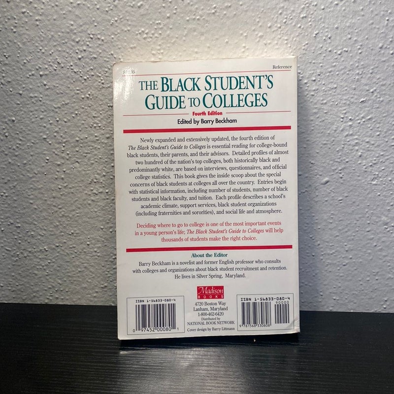 The Black Student's Guide to Colleges