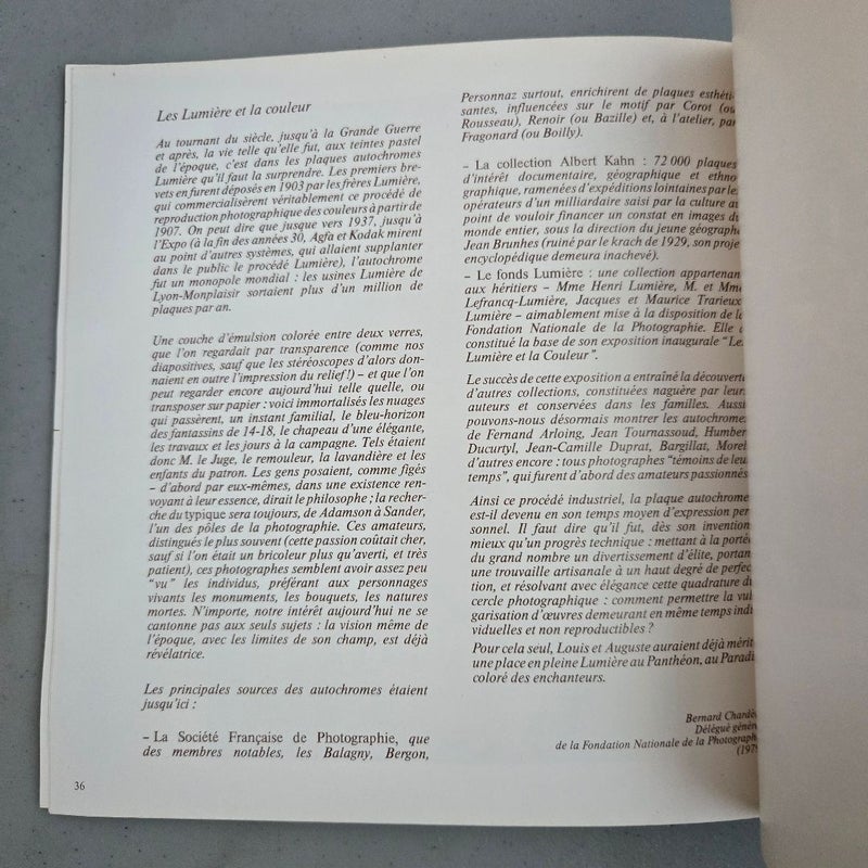 Les frères Lumière à l'aurore de la Coleur