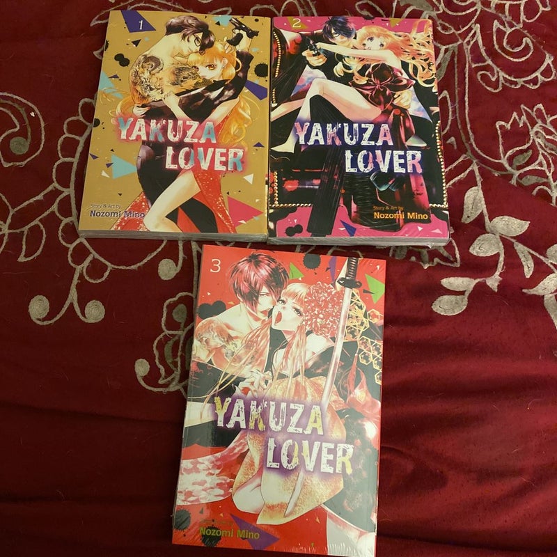 Yakuza Lover manga bundle volumes 1-3