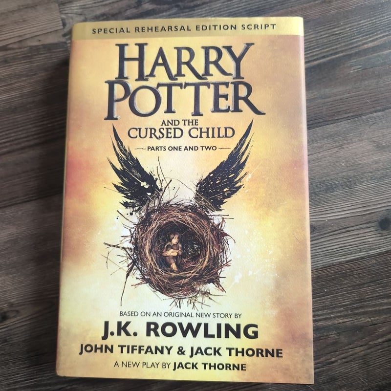 Harry Potter and the Cursed Child Parts One and Two (Special Rehearsal Edition Script)