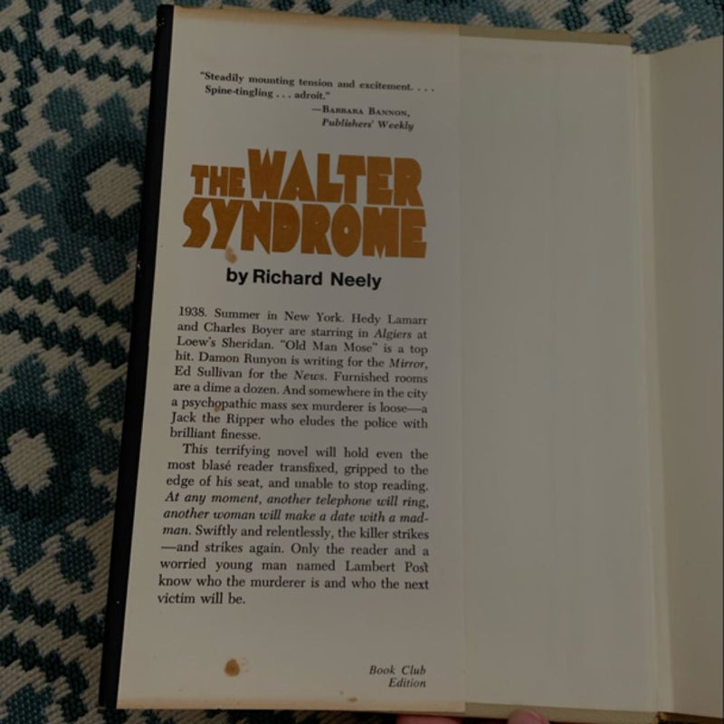 The Walter Syndrome 