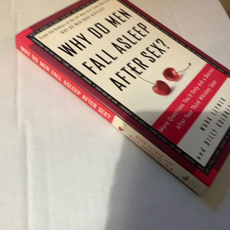 Why Do Men Fall Asleep after Sex?