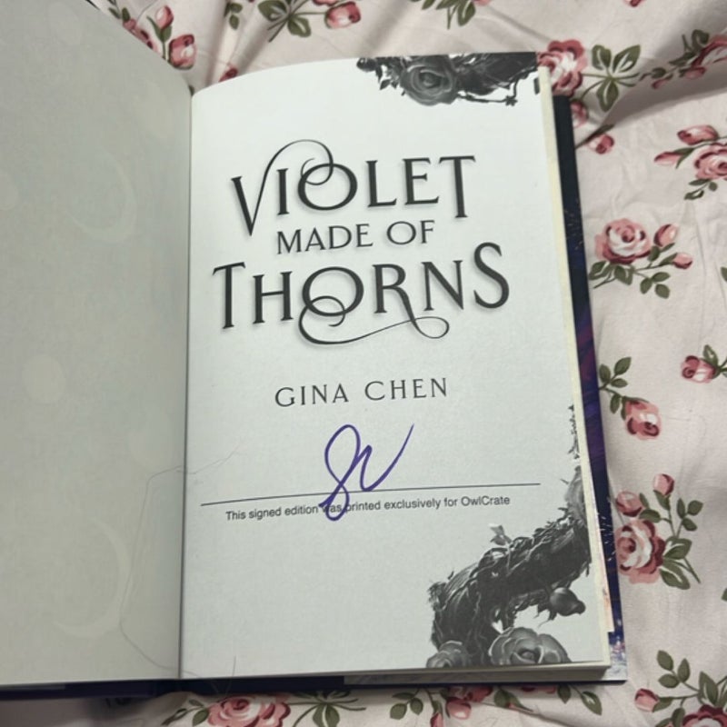 Violet Made of Thorns (Owlcrate)