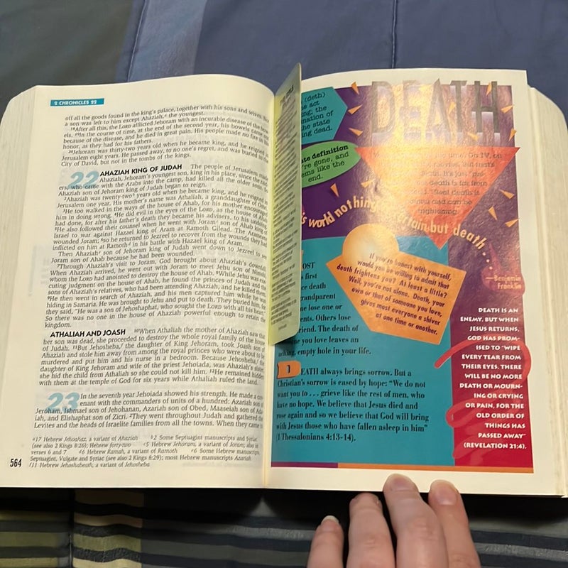The Teen Study Bible